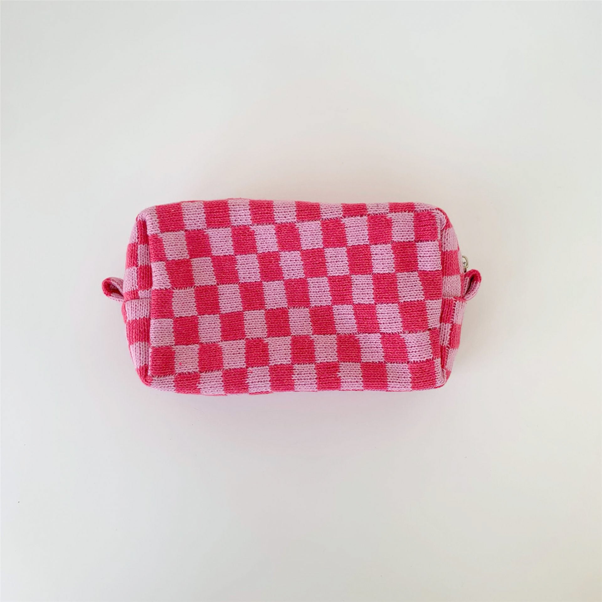 Checkered Pattern Cosmetic Pouch ∙ Trendy Handmade Custom Jewelry &  Accessories from Thirteen by Lyndsey – Thirteen by Lyndsey LLC