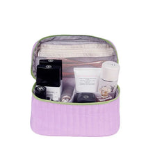 Load image into Gallery viewer, go to travel back with pockets - everyday cosmetic bag - what to gift your bridal party
