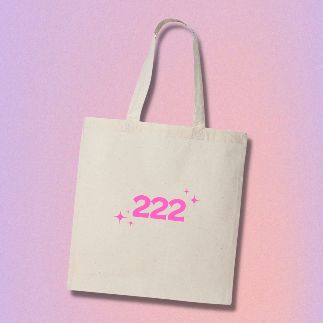 222 angel number tote bag - bags to wear tot school - tote bags perfect for college - tote bags for school