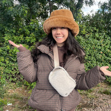 Load image into Gallery viewer, Caity Oversized Fuzzy Bucket Hat
